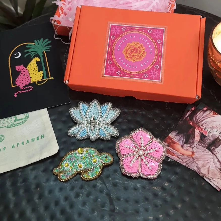 TURTLE AMONG FLOWERS SET