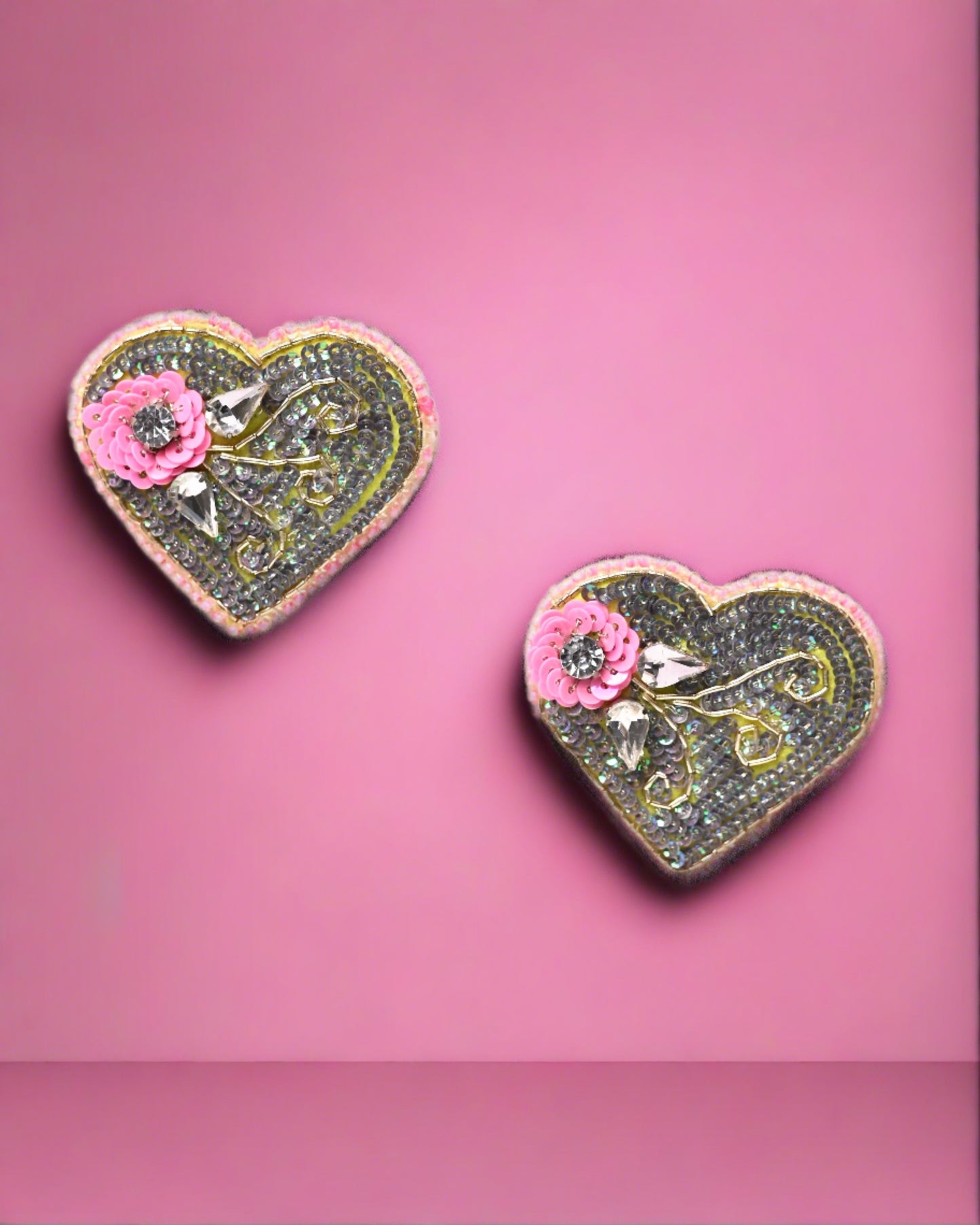 FLORALS IN A HEART