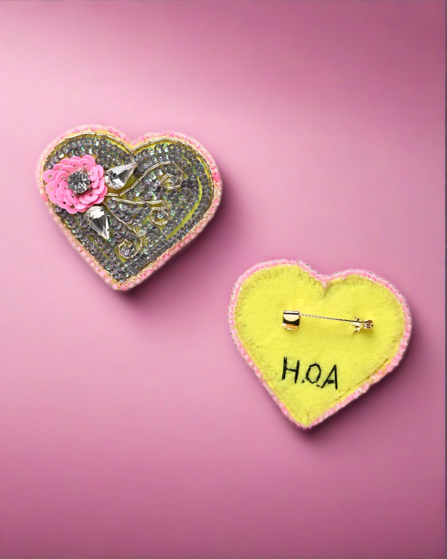 FLORALS IN A HEART